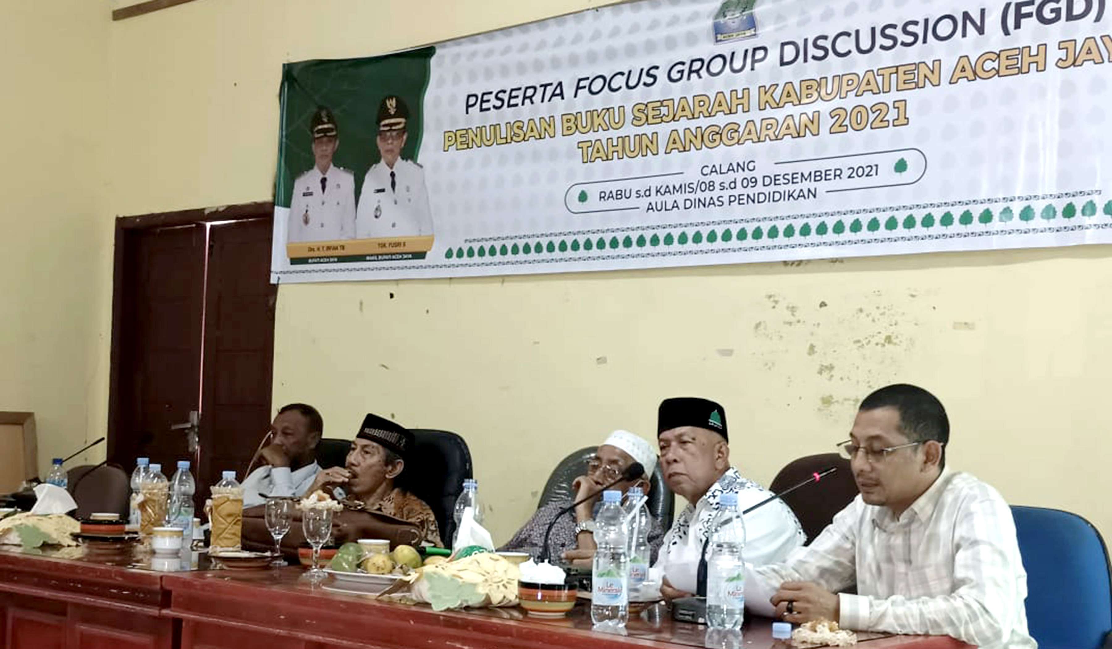 UIN Ar-Raniry Pandu FGD Penulisan Buku Sejarah Aceh Jaya